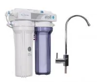Фильтр трехступенчатый под кухонную мойку с краном Atoll A-310E (D-30 STD) Фильтр трехступенчатый под кухонную мойку с краном Atoll A-310E (D-30 STD)