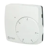 Комнатный термостат Stout WFHT-BASIC (нормально открытый) Комнатный термостат Stout WFHT-BASIC (нормально открытый)