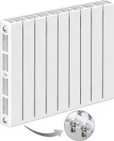 Радиатор биметаллический секционный Rifar SUPReMO Ventil 500 х 8 секций (подключение нижнее справа) Радиатор биметаллический секционный Rifar SUPReMO Ventil 500 х 8 секций (подключение нижнее справа)