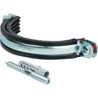 Хомут для труб Stout 5* (135-143) (хомут+шпилька шуруп +дюбель пластиковый) Хомут для труб Stout 5* (135-143) (хомут+шпилька шуруп +дюбель пластиковый)