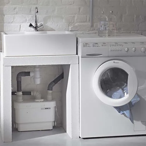 Канализационная насосная станция SFA Sanivite (для стиральной машины и кухонной мойки) Канализационная насосная станция SFA Sanivite (для стиральной машины и кухонной мойки)