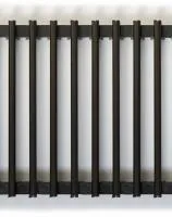 Решетка роликовая KVZ 180 х 20 х 800, коньяк Решетка роликовая KVZ 180 х 20 х 800, коньяк