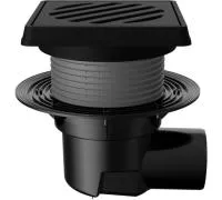 Трап регулируемый Fachmann T 615.0 PNsG 260x260 (горизонтальный выпуск, без прижимного фланца, DN 110) Трап регулируемый Fachmann T 615.0 PNsG 260x260 (горизонтальный выпуск, без прижимного фланца, DN 110)