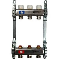 Коллекторная группа для отопления STOUT 0922 - 3 выхода Коллекторная группа для отопления STOUT 0922 - 3 выхода