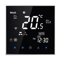 Термостат комнатный KVZ для внутрипольного конвектора, черный Термостат комнатный KVZ для внутрипольного конвектора, черный