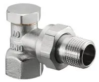 Кран для радиатора нижний угловой 1/2* Oventrop Combi 2 с преднастройкой и отключением Кран для радиатора нижний угловой 1/2* Oventrop Combi 2 с преднастройкой и отключением