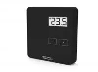 Терморегулятор комнатный двухпозиционный проводной Tech ST-294 v1, черный Терморегулятор комнатный двухпозиционный проводной Tech ST-294 v1, черный