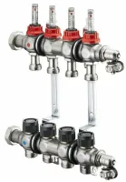 Коллекторная группа для теплого пола Oventrop Multidis SF - 4 выхода Коллекторная группа для теплого пола Oventrop Multidis SF - 4 выхода