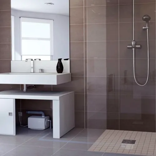 Канализационная насосная станция SFA Sanifloor 1 (с сифоном для трапа) Канализационная насосная станция SFA Sanifloor 1 (с сифоном для трапа)