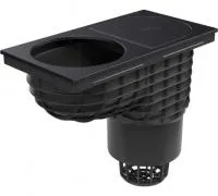 Дождеприемник MCH Chudej 925 Li с боковым сливом, D160, универсал с чугунной крышкой Дождеприемник MCH Chudej 925 Li с боковым сливом, D160, универсал с чугунной крышкой