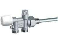 Узел нижнего подключения FAR 3/4*( терморегулирующий, отводы М24 х 19, для одно- двухтрубных систем) Узел нижнего подключения FAR 3/4*( терморегулирующий, отводы М24 х 19, для одно- двухтрубных систем)