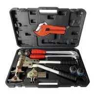 Универсальный комплект механического инструмента STOUT (4 насадки: 16х2.2 и 20х2.8 для труб PEХ; 16.2х2.6 и 20х2.9 для стабильной трубы) Универсальный комплект механического инструмента STOUT (4 насадки: 16х2.2 и 20х2.8 для труб PEХ; 16.2х2.6 и 20х2.9 для стабильной трубы)