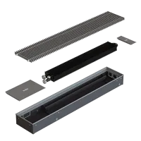 Конвектор внутрипольный Elsen EKN 190 х 90 х 1000 (решётка роликовая, натуральный алюминий) Конвектор внутрипольный Elsen EKN 190 х 90 х 1000 (решётка роликовая, натуральный алюминий)