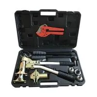 Универсальный комплект механического инструмента STOUT (5 насадок: 16, 20, 25 для PEX, 16, 20 для стабильной трубы) Универсальный комплект механического инструмента STOUT (5 насадок: 16, 20, 25 для PEX, 16, 20 для стабильной трубы)