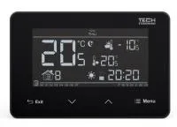 Терморегулятор комнатный двухпозиционный проводной Tech ST-293 v3, черный Терморегулятор комнатный двухпозиционный проводной Tech ST-293 v3, черный