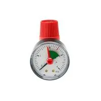 Клапан предохранительный для систем отопления с манометром Stout 1/2* х 3/4* (3 бар) Клапан предохранительный для систем отопления с манометром Stout 1/2* х 3/4* (3 бар)