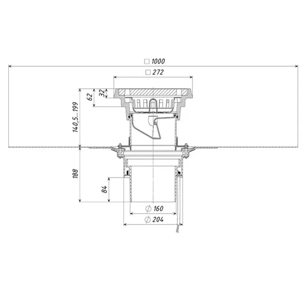 Трап уличный дворовый Татполимер ТП-616.160/В-Э Трап уличный дворовый Татполимер ТП-616.160/В-Э