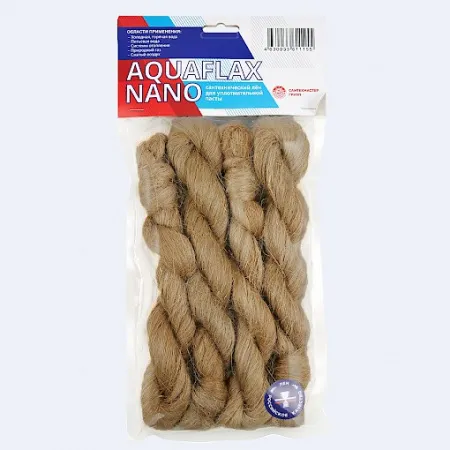 Лен российский (сантехнический) Aquaflax nano, 200 г Лен российский (сантехнический) Aquaflax nano, 200 г