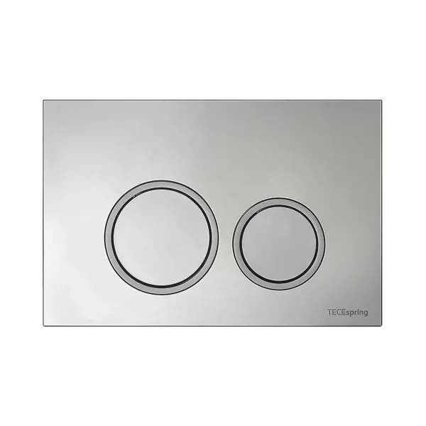 Комплект для установки подвесного унитаза: TECEspring, пластиковая панель смыва TECEspring R, хром глянцевый Комплект для установки подвесного унитаза: TECEspring, пластиковая панель смыва TECEspring R, хром глянцевый