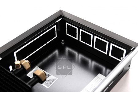 Конвектор внутрипольный SPL INC 200 х 150 х 2200 (решетка роликовая, анодированный алюминий)