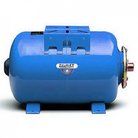 Гидроаккумулятор горизонтальный синий Zilmet ULTRA-PRO - 300 л (PN10, мемб.бутил, фланец стальной)